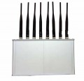 16W Powerful Desktop 8 Antennas Signal Blocker for WiFi Bluetooth 3G 4G Cellphones
