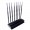 High Power Adjustable Desktop Signal blocker for 3G 4G Cellphone UHF VHF WiFi Devices