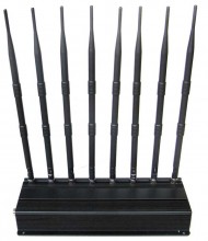 High Power Multi-functional Desktop Jammer for 3G 4G GPS WiFi LoJack Devices