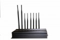15W High Power PC Controlled 8 Antennas Multi-purpose Jammer for 3G 4G WiFi Devices 