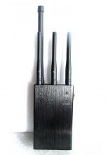 Handheld Selectable Signal Jammer for Cellphone Bluetooth WiFi GPS LoJack Devices