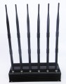 15W High Power Desktop 6 Antennas Signal Jammer for 3G WiFi VHF UHF Devices