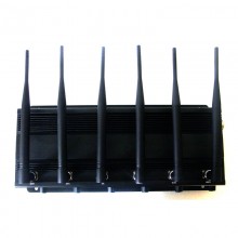 15W High Power Adjustable Tabletop Signal Blocker for UHF WiFi 3G Mobile Phones