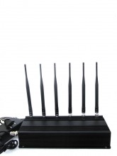15W High Power Desktop 6 Antennas Blocker for Cellphone UHF WiFi Devices