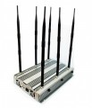 Adjustable Powerful 6 Bands 3G Phone WIFI GPS Jammer Up to 100 Meters 