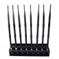 18W High Power Adjustable Signal Blocker for 2G 3G Cellphones WiFi GPS UHF VHF LoJack Devices