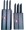 Handheld Selectable High Capacity Battery Signal Jammer for GPS 3G LoJack Devices