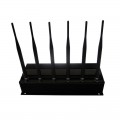 High Power Desktop Cell Phone Signal Jammer with Car Charger for 3G 4G Mobile Phones